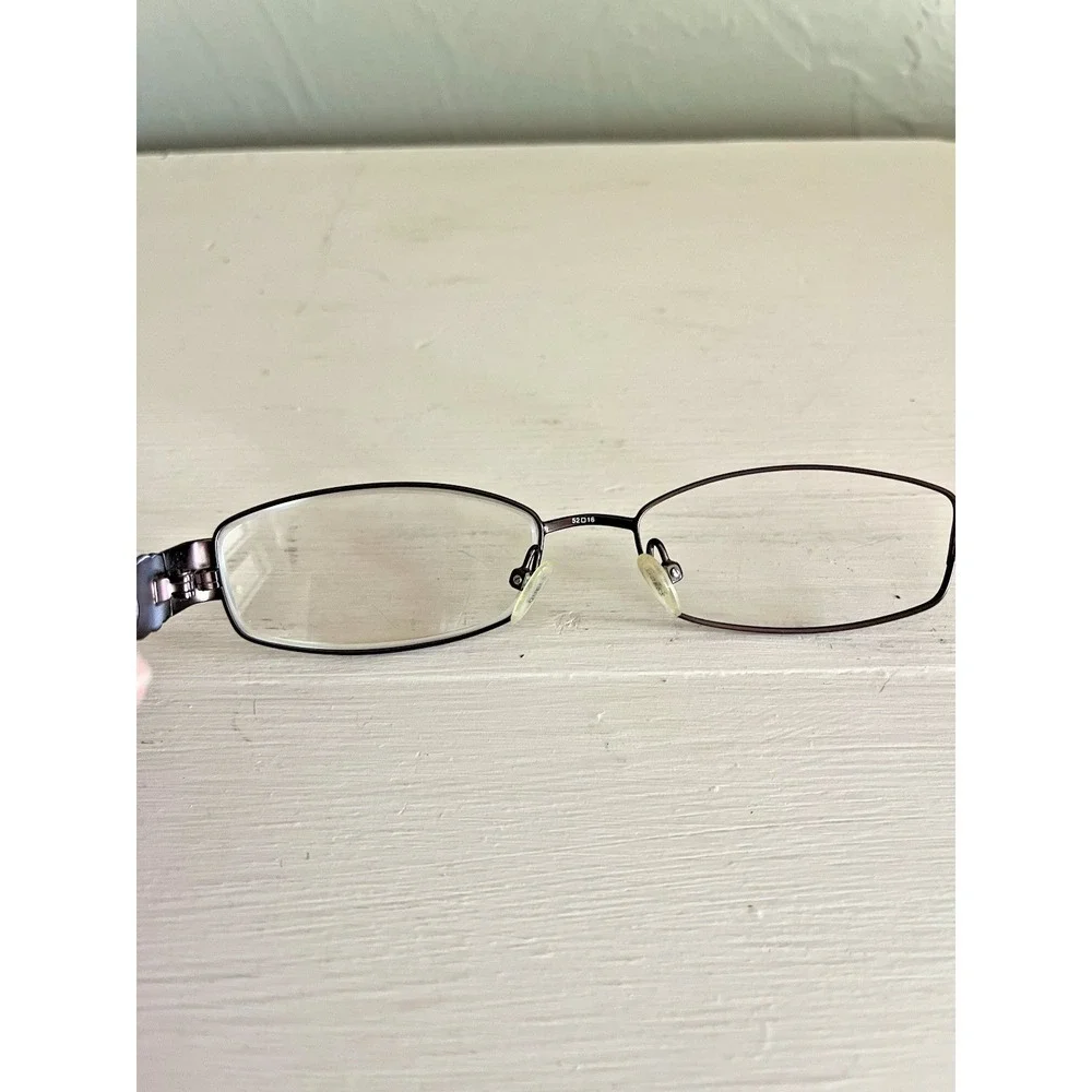 Guess Eyeglasses Glasses Copper Brown Metal Small Frames Womens GU1672 Y2K 2000s